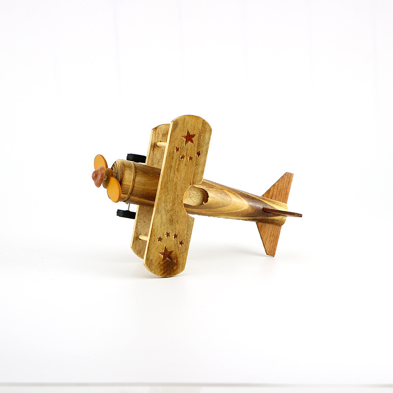 wooden airplane