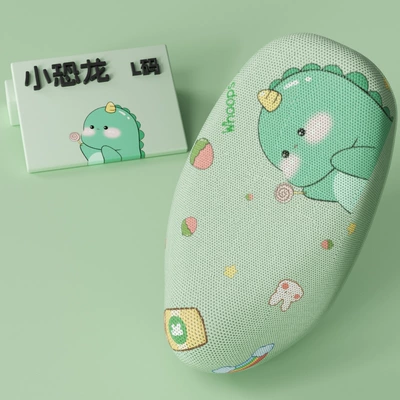 Seat Cover Sunscreen Non-Waterproof | Electric car cushion - little-dinosaur-l-size-3d-breathable