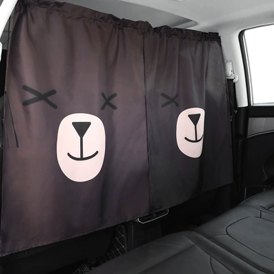 Car curtains Rear Partition Curtain Car Curtain - coco-bear-13882cm