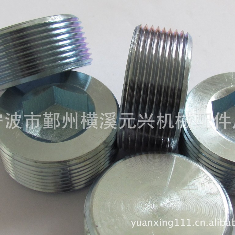 供应美制锥管外螺纹NPT1.1/2螺堵全数控生产保证精度及垂直度