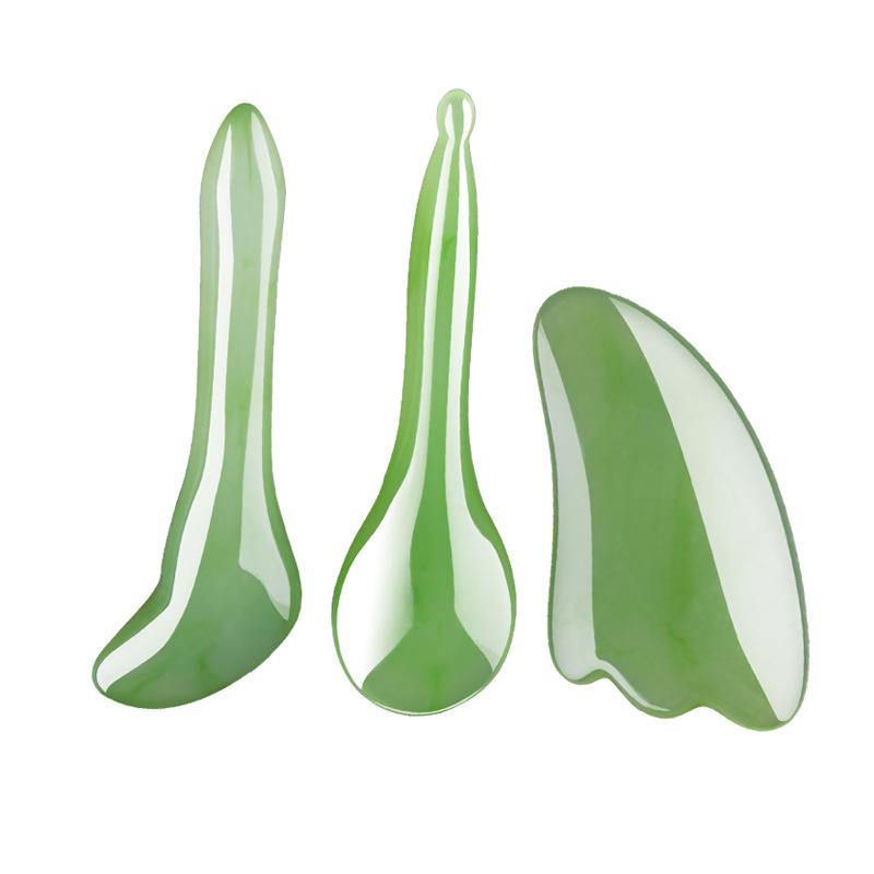 Varilla de masaje para tendones, varilla de belleza facial, tabla de belleza para meridianos faciales y oculares, masaje de puntos de acupuntura, juego de masaje con resina de cera de abejas