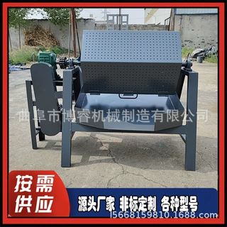 汽油配件去油磨光机 铁钉除锈六角抛光机 滚筒式研磨机