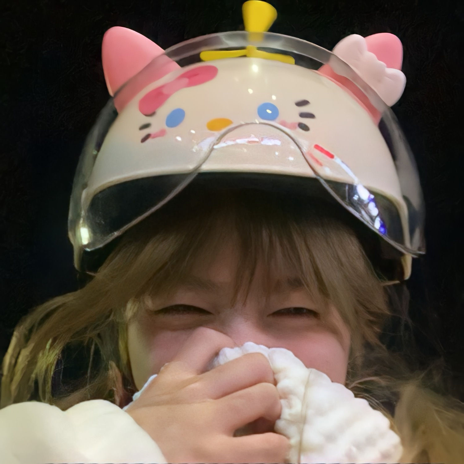 3C Certified Electric Battery Bike Helmet Summer Sun Protection Cute Kt Cat Half Helmet Couple Moped Safety Helmet