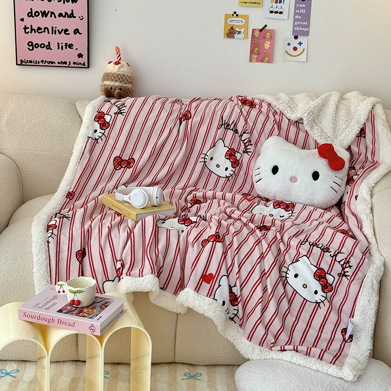 Hello Kitty, (платформа внешней торговли), мультфильм детский многофункциональный одеяло