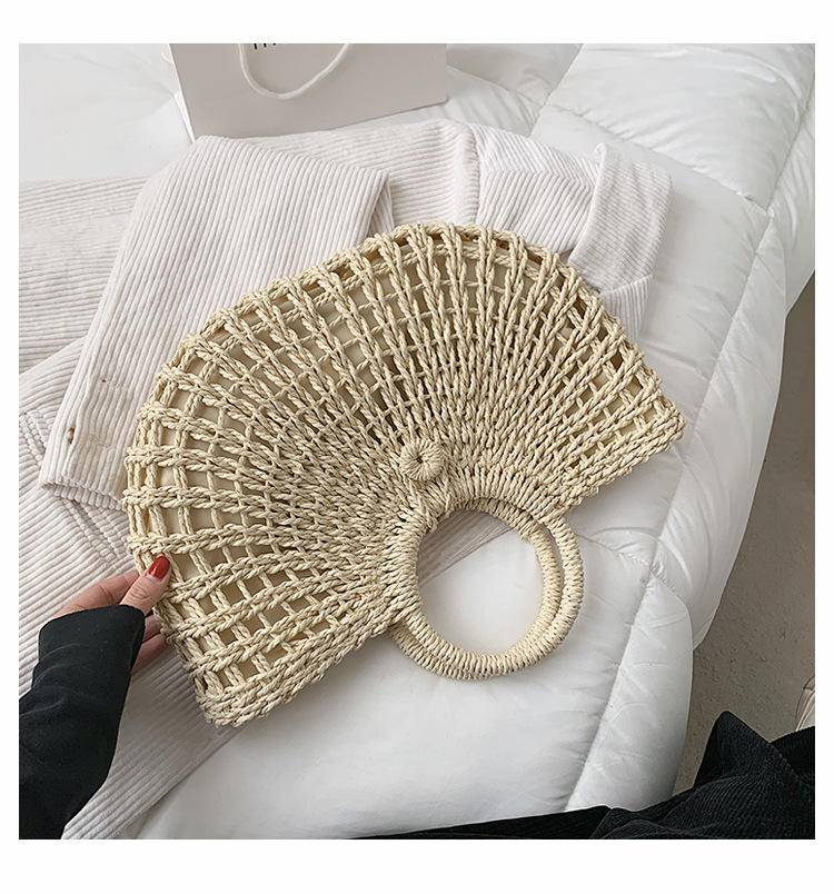 New Retro Straw Woven Bag display picture 15
