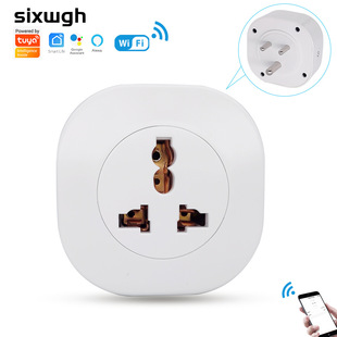 Graffiti wifi smart socket South Africa India gauge plug 16A supports Alexa voice mobile phone remote control