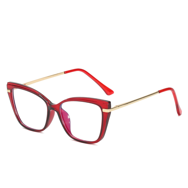 Anti-blue Light Glasses For Women With Metal Frames And Legs_voghion.com