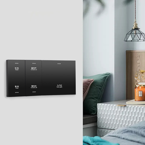 Kadocia Hotel Smart Voice Control Panel Air Conditioner Smart Switch Xiaodu Smart Voice Touch Panel