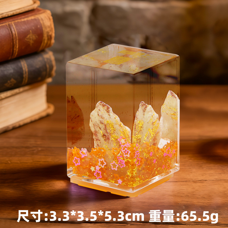 Una atracción de riqueza - Cristal amarillo brasileño