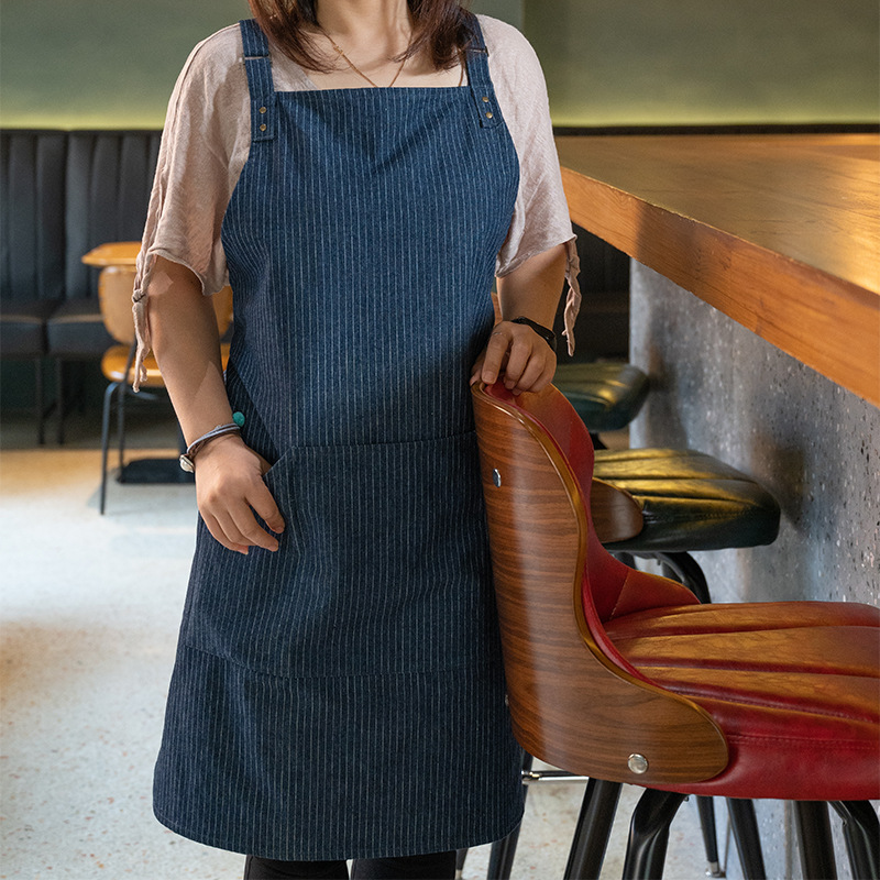 310 GSM 100%コットンストライプデニム