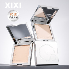 xixi 軽薄美肌柔焦パウダー コンシーラー オイルコントロール メイク直し セッティング 防水 落ちにくい ドライ＆ウェット両用パウダー