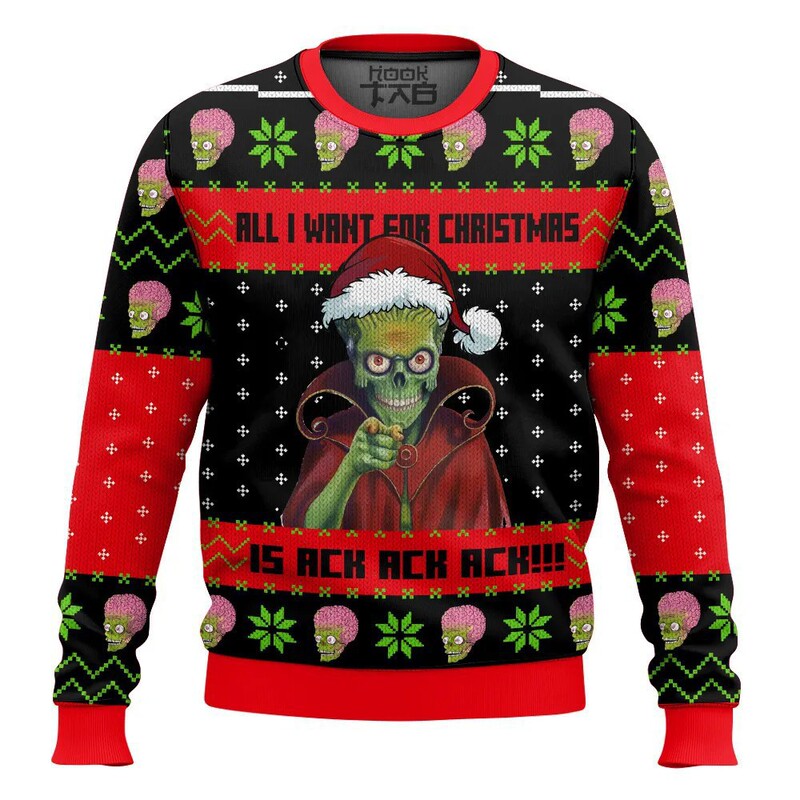 Christmas Zombie Monster Print Crew Neck Sweatshirt for Men, European and American Style Funny Christmas Long Sleeve Pullover, Cross-Border Top Christmas Zombie Monster Print Crew Neck Sweatshirt for Men, European and American Style Funny Christmas Long Sleeve Pullover, Cross-Border Top