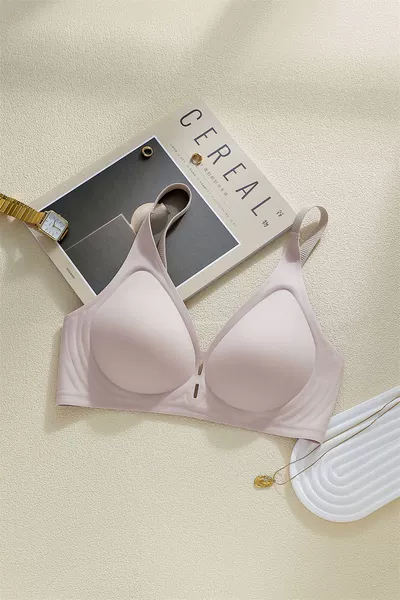 Pale pinkish gray