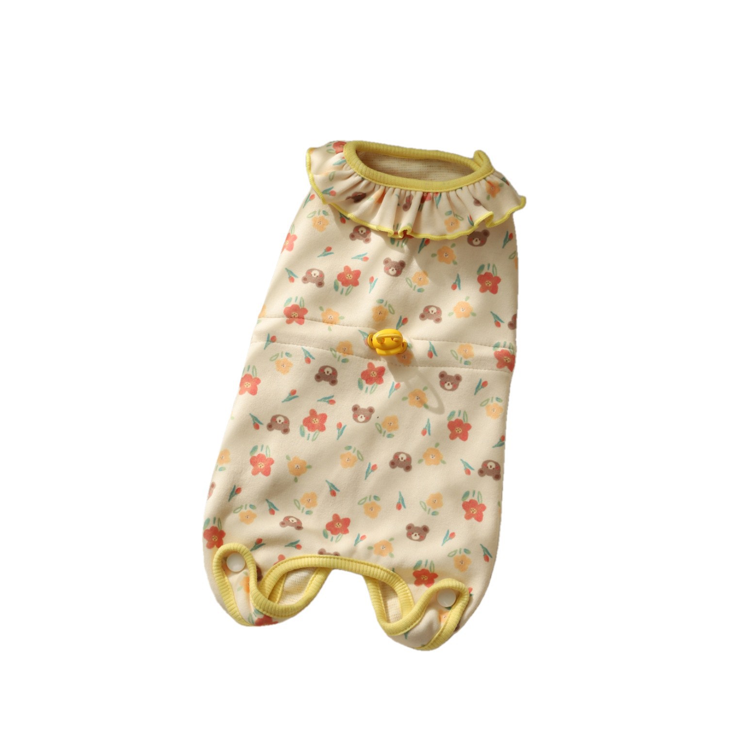 Ropa de primavera para gatos para evitar la pérdida de cabello, muñecas para proteger el estómago, pijamas de cuatro patas para gatos alemanes, ropa de esterilización de primavera.