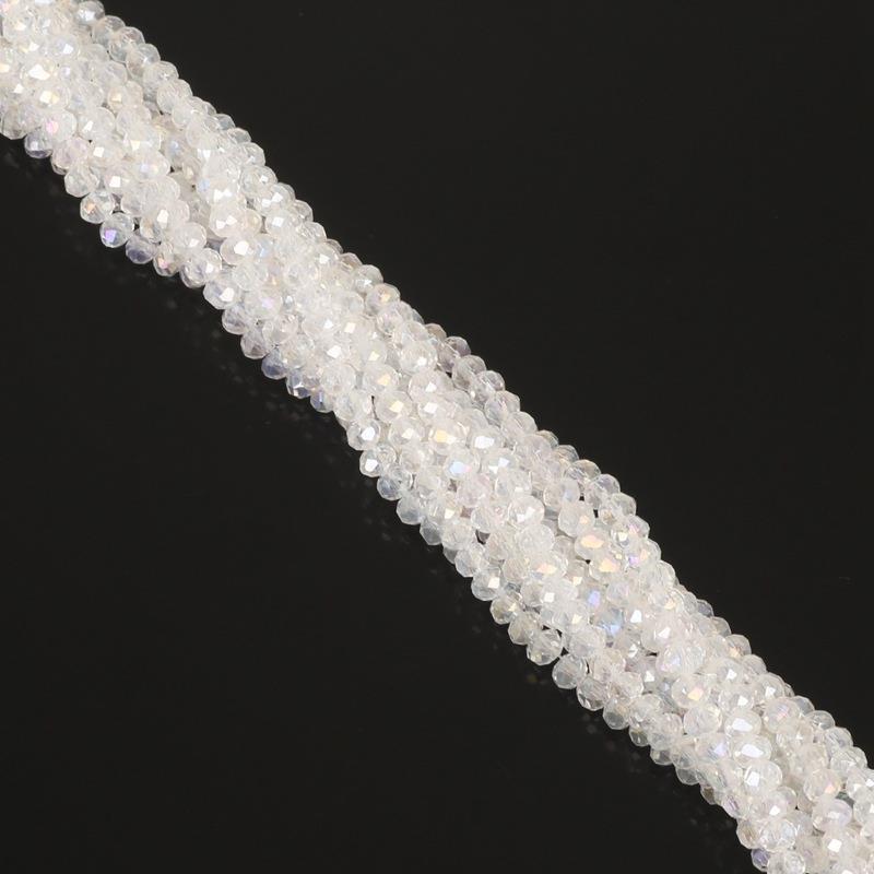 3mmカラーガラス水晶ホイールビーズ手作りdiyビーズブレスレットネックレス材料ビーズアクセサリーメーカー卸売り|undefined