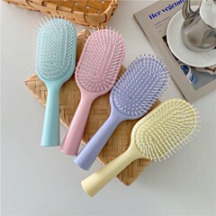 かわいいキャンディー色のエアバッグ櫛高颜値帯電防止マッサージ櫛少女心学生大サイズのエアマット櫛