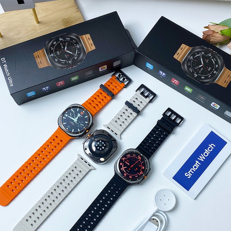 Dt Watch Ultra Smart Watch Waterproof Bluetooth Call Sports Heart Rate Monitoring 32g Memory Multi-Function