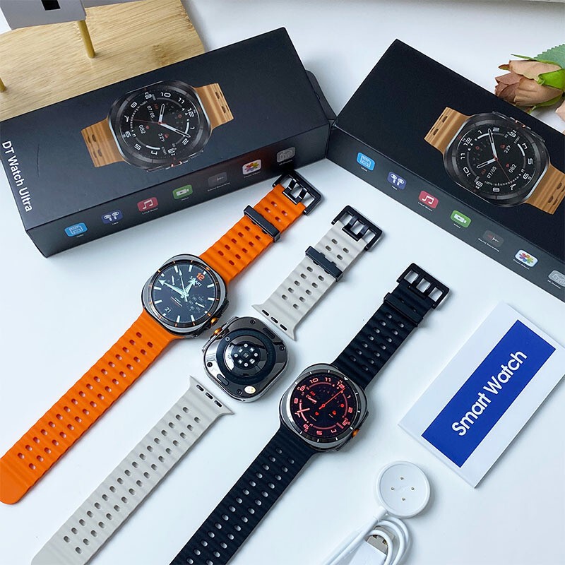 Dt Watch Ultra Smart Watch Waterproof Bluetooth Call Sports Heart Rate Monitoring 32g Memory Multi-Function
