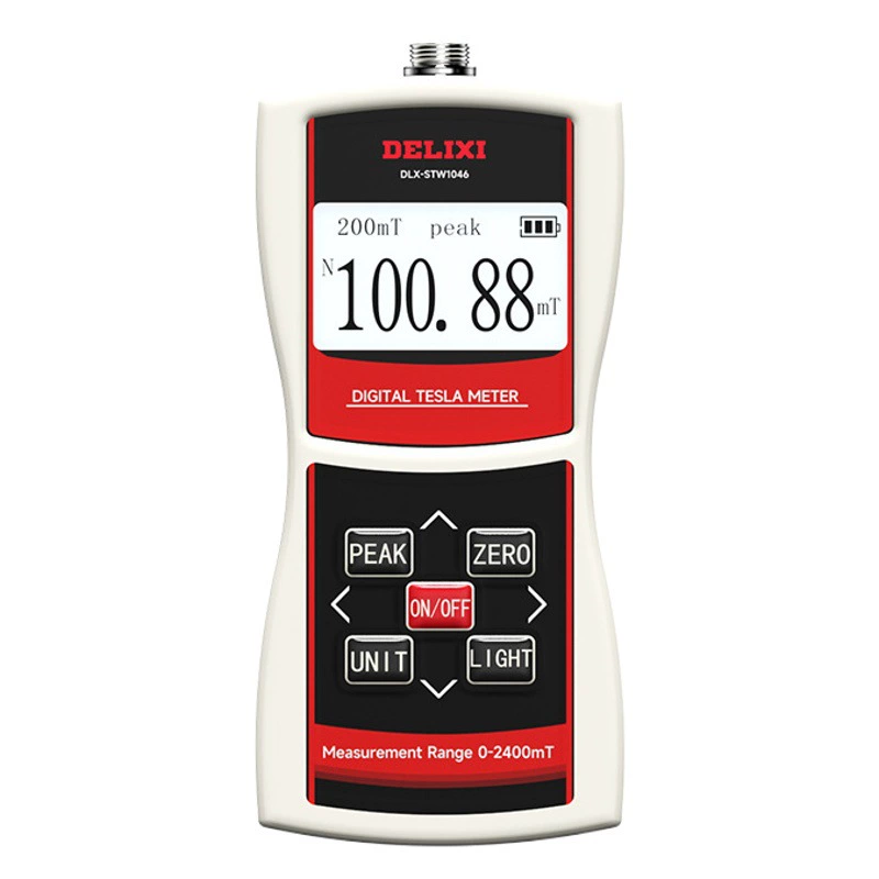 Delixi новый высокоточный магнитный тестер магнитного поля остаточный магнитный детектор портативный Teslah метр