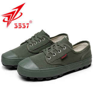 3537 Genuine Jiefang Shoes Low-top Spring and Autumn Anti-slip Shoes Work Shoes Men's and Women's Breathable Shoes Wear-resistant Bottom Labor Protection Shoes Rubber Shoes
