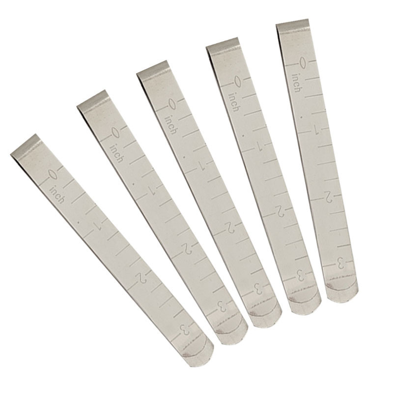 Metal Sewing Hemming Clip Sewing Clip 3inch Measuring Ruler Quilting Clip Fixing Ruler DIY Sewing Fixing Marking Tool