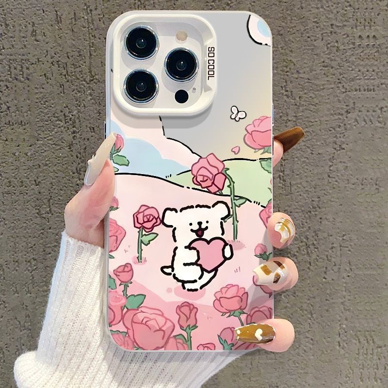 Custodia protettiva per iPhone 17 16 15 14 13 12 11 Pro Promax Plus Contiene Love Puppy IPhone16PROMAX Luxury 14 Simple 13 Trasparente 11_voghion.com