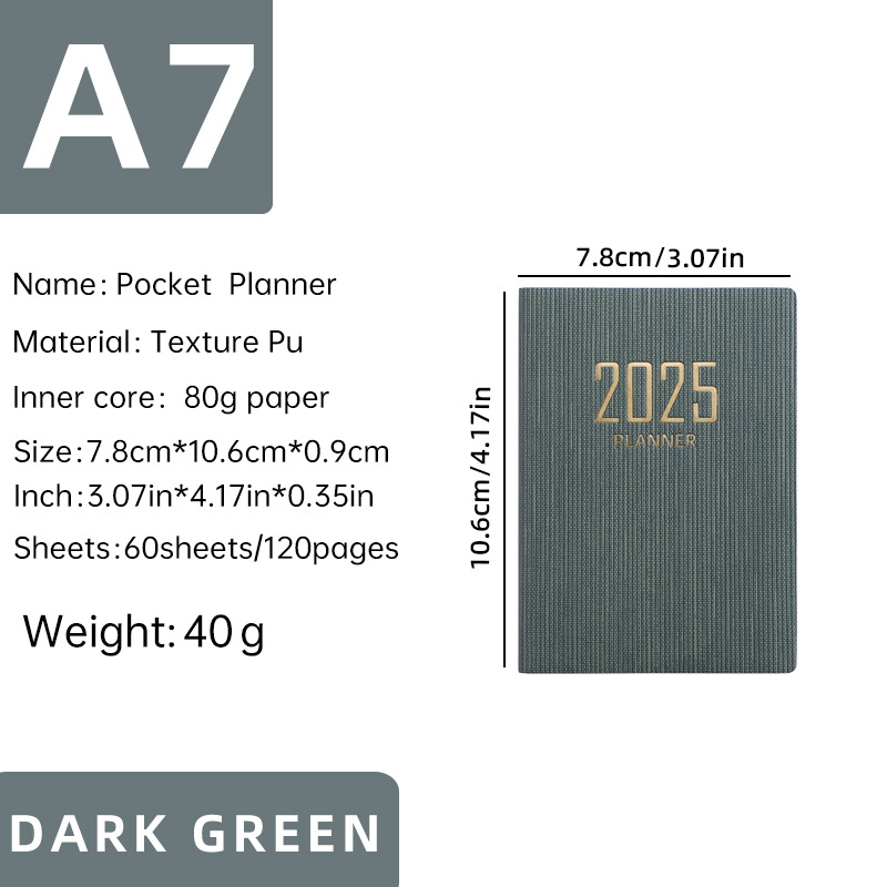 Verde oscuro (2025 A7 en inglés)