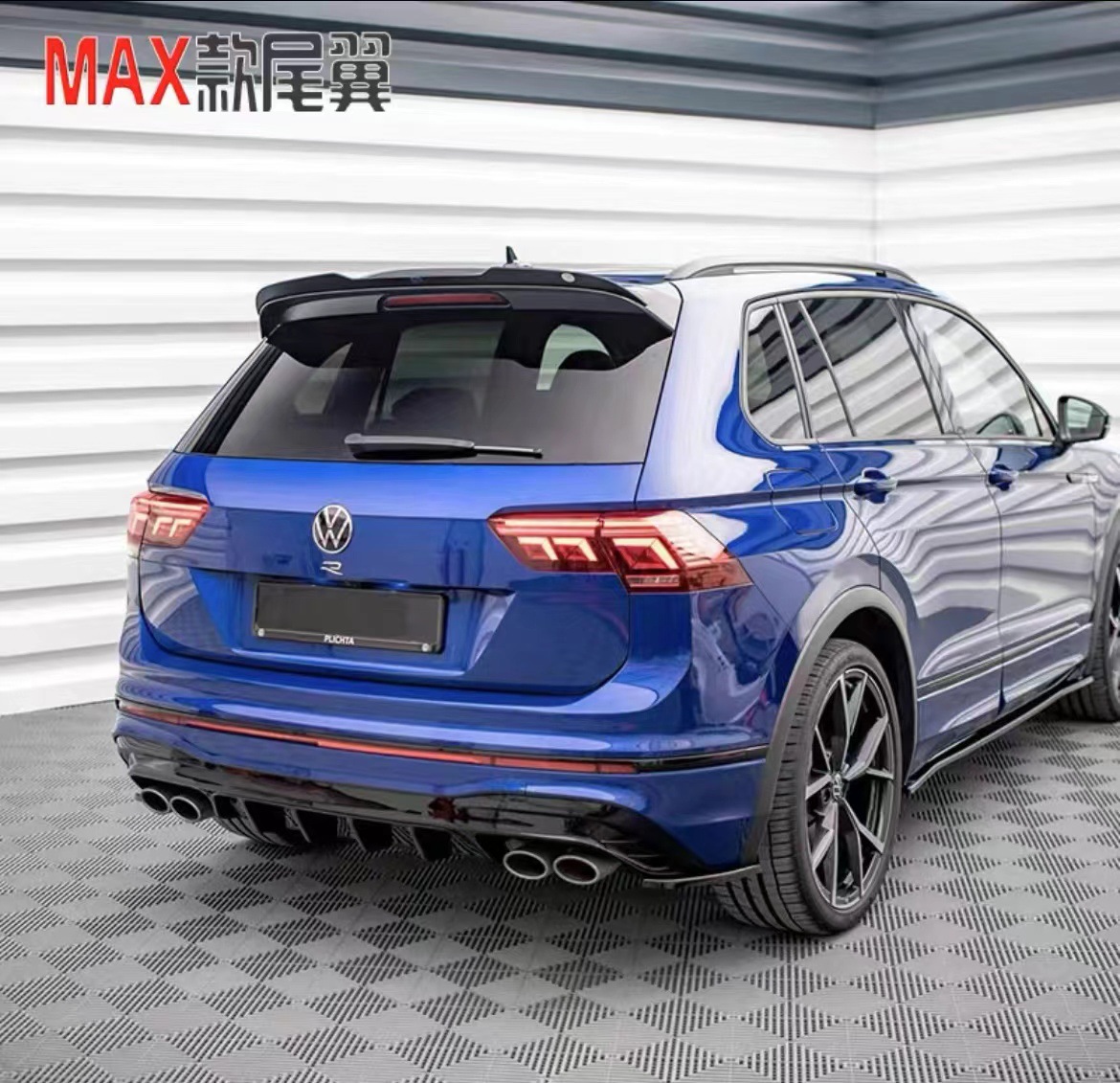 Suitable for Volkswagen Tiguan L special small tail Rline Tiguan modified small tail fixed wing