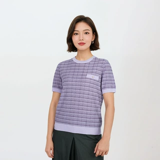 晕染风针织半袖 1N2080