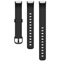 适用于fitbit luxe 替换腕带硅胶表带彩色表扣大小号三条组合