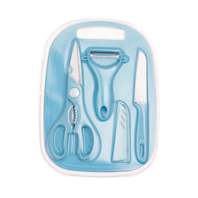 Fábrica de cuchillos de frutas de acero inoxidable modernos al por mayor juegos de cuchillos de alimentos para bebés