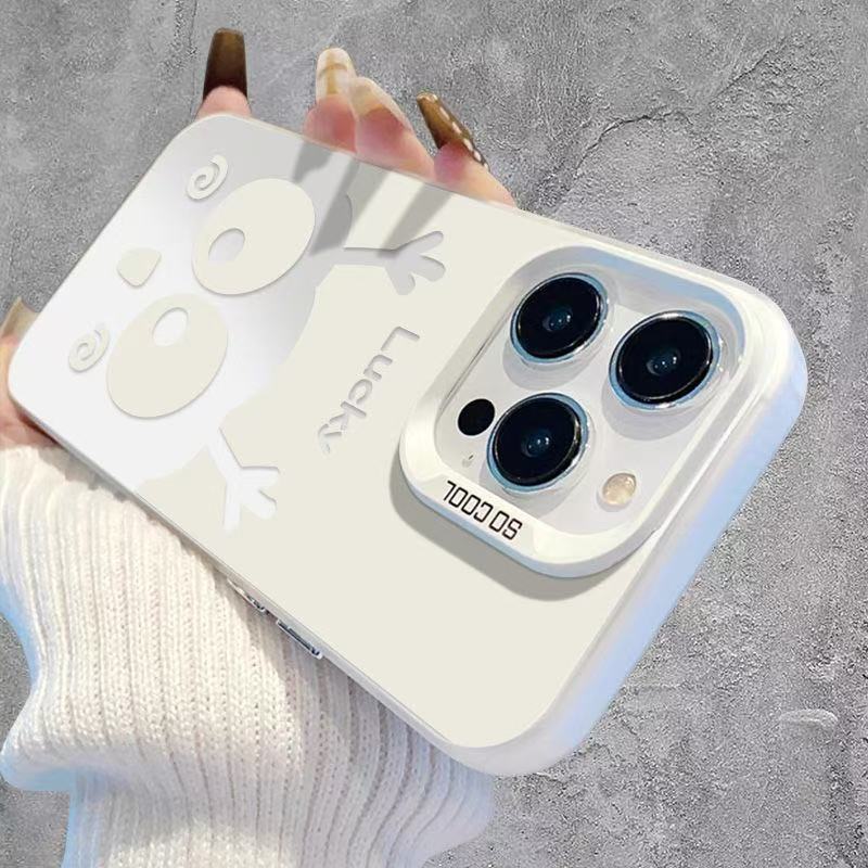 Una briquetas es adecuada para la carcasa del teléfono móvil Apple 16Promax, carcasa de gas personalizada iPhone15/14/13 texto 12