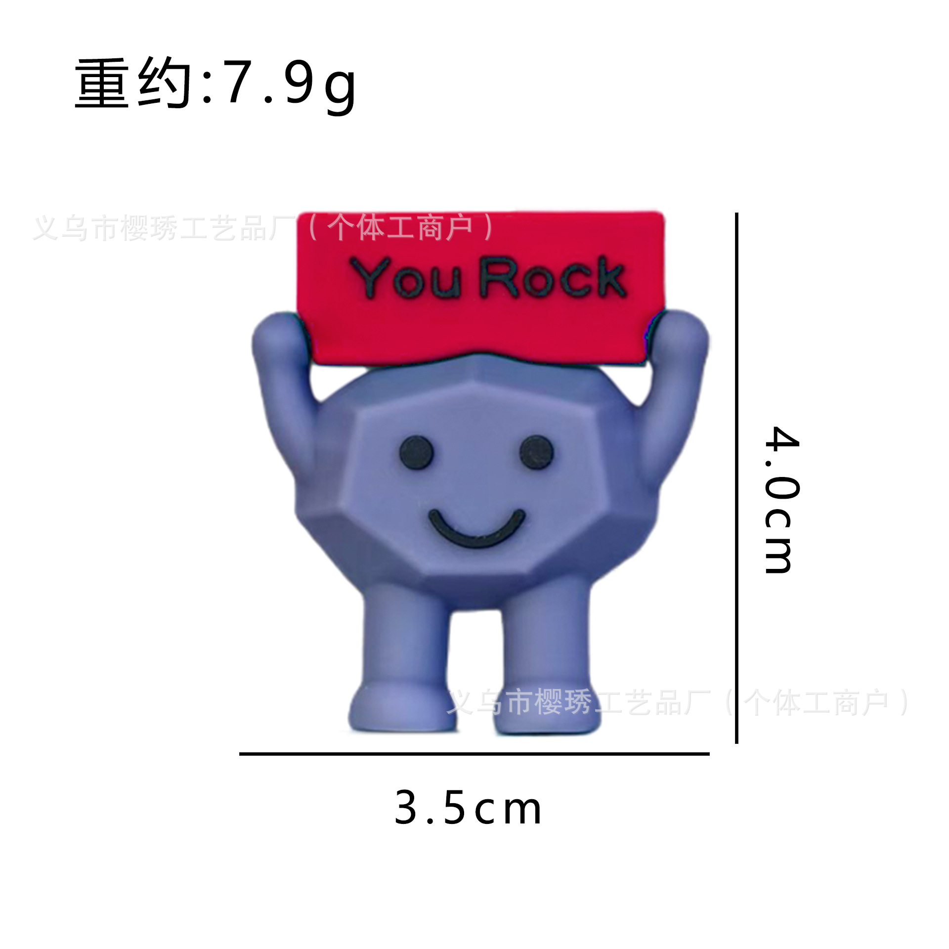 Cross-border You Rock "Motivational Stone Gift Inspiring Stone Desktop Decoration Mini Ornamentos image 6