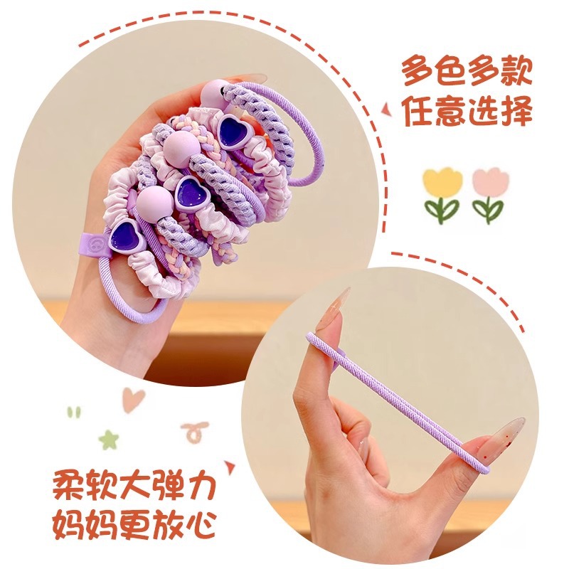 Cuerdas de cabeza 2025 nuevas líneas de cabello de alta gama de niñas niñas de alto valor de cara anillo de cabello de correa de cabello de niñas cubierta de cuero tocado