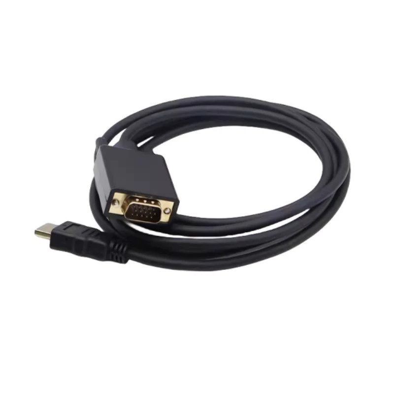 HDMI-to-VGA переходной кабель для подключения настольного ПК, ноутбука к дисплею телевизора, кабель передачи данных
