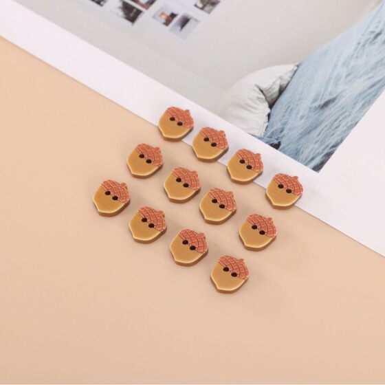 Color Pearl Combination Metal Button Shirt dress Pearl Button Coat Windbreaker Coat Decorative Button