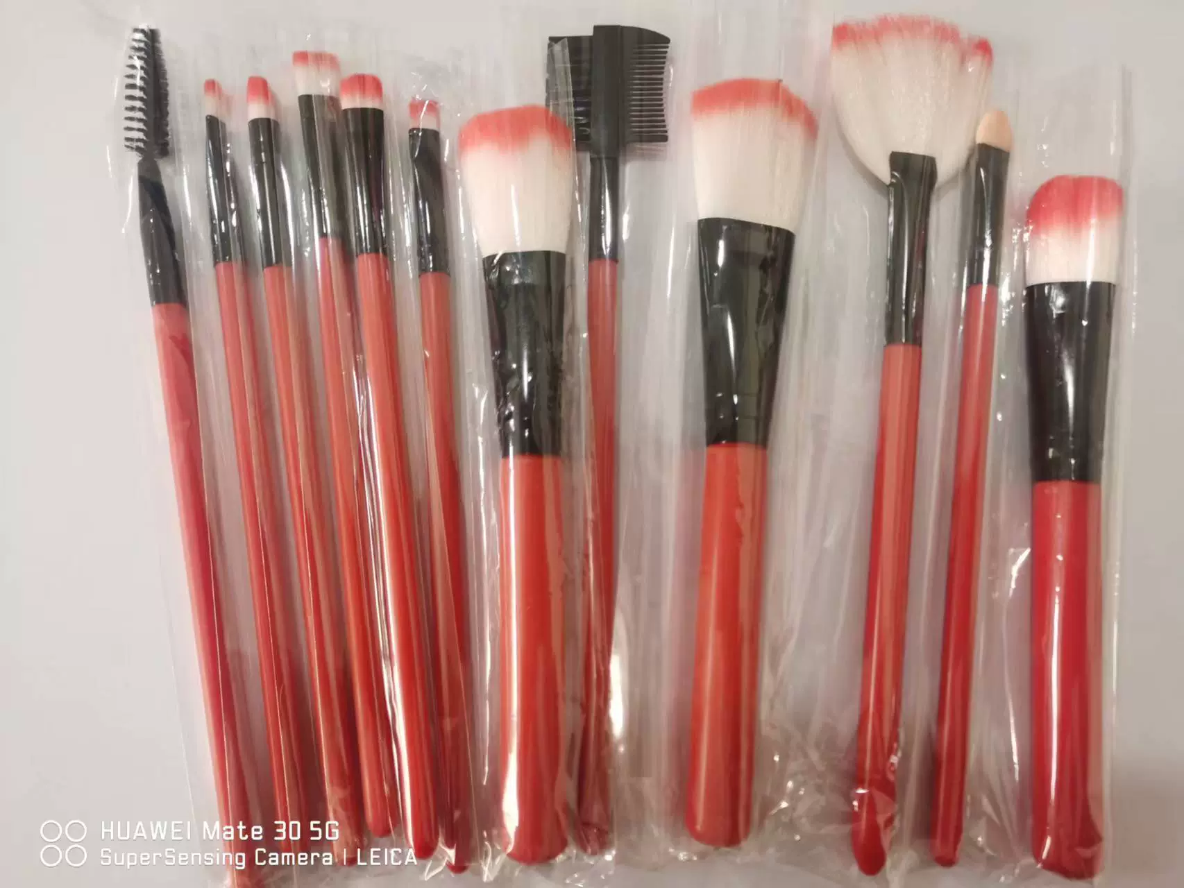 Makeup Brush Set, 12-Piece Portable Travel Kit, Soft Synthetic Bristles, Carrying Tube