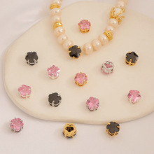 ��ɫ18K�~�����ʯ����DIY�Ʒ���������ɢ����ʯ÷�������