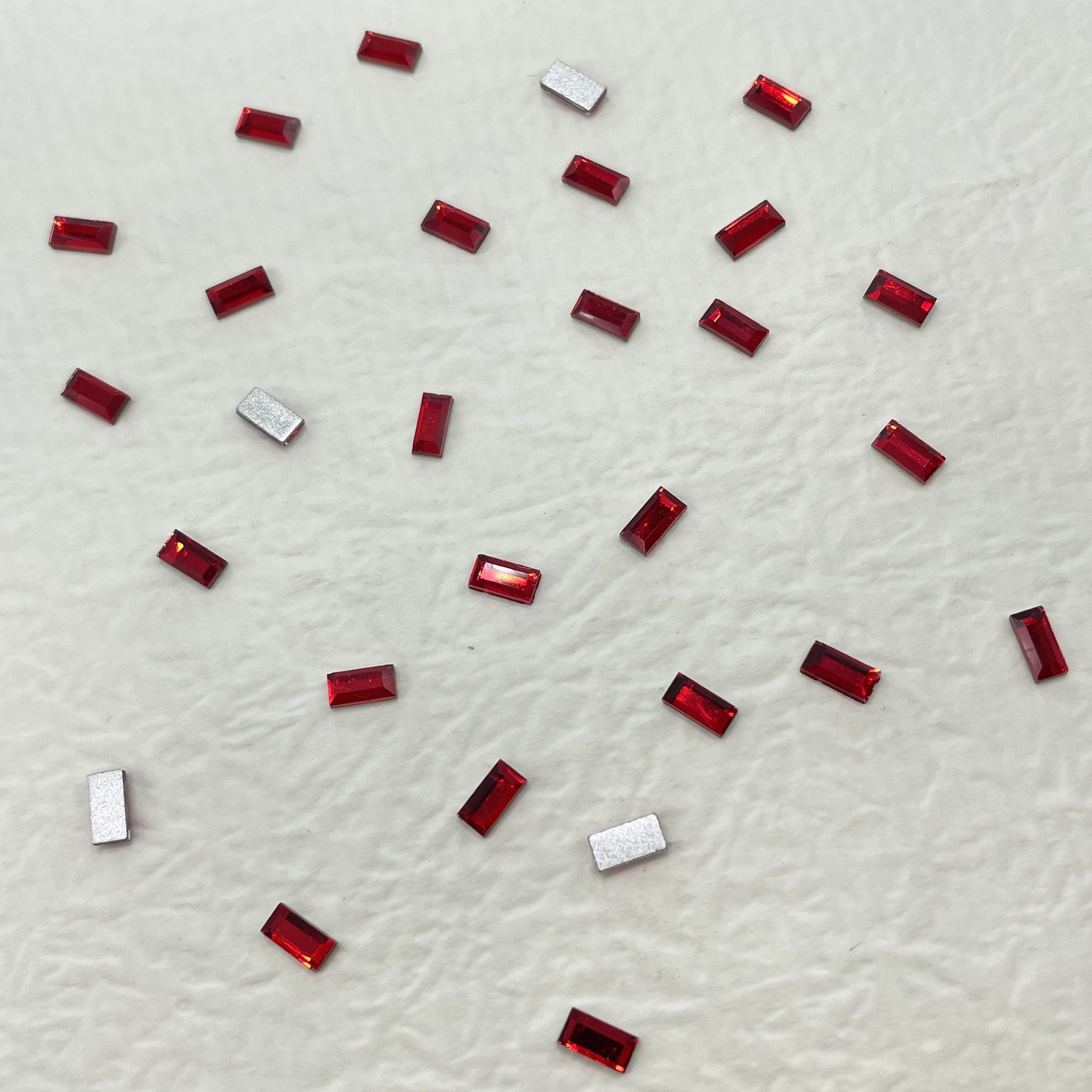 [보석 빨강] 2*4 긴