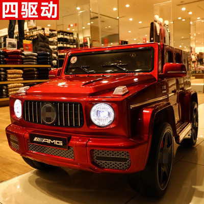 Coche eléctrico para niños de 1 a 8 años niños control remoto gran vehículo todoterreno puede sentarse doble bebé carga coche soporte generación