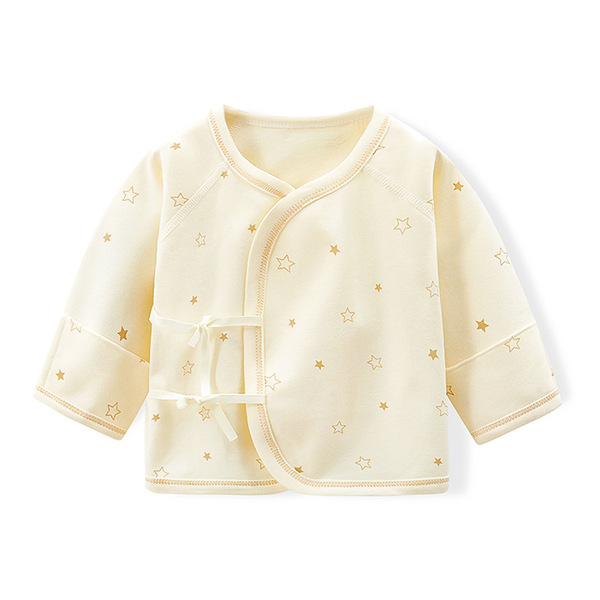 Newborn half-back clothes baby cotton boneless anti-wet tops newborn…