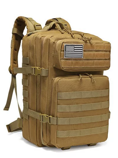 Cross-Border Tactical Backpack, Outdoor Sports Large-Capacity Travel and Commuting Backpack, Water-Repellent Multi-Functional Backpack
