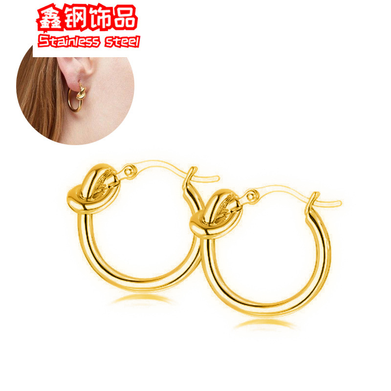 Elegant earrings stainless steel