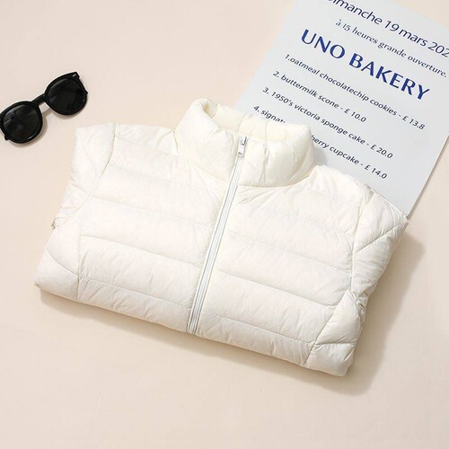 Loose outdoor 2024 new light and light down jacket women's short winter autumn and winter light women's coat thin and super light