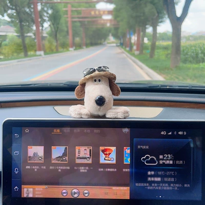 Other Automotive Interior Supplies pendant Internet red explosions in - display-straw-hat-glasses-style-doll
