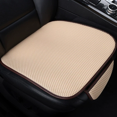 Four Seasons Pad – Non-slip Five-seat Tie-free - front-row-single-piece-warm-rice-breathable-and-not-stuffy-linen-style