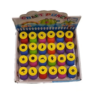 Embossing Machine Color Box DIY Handmade Embossing Machine Pattern Punching Machine Flower Making Machine Kidsren's Educational Display Box
