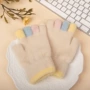 冬季骑行防寒撞色手套
