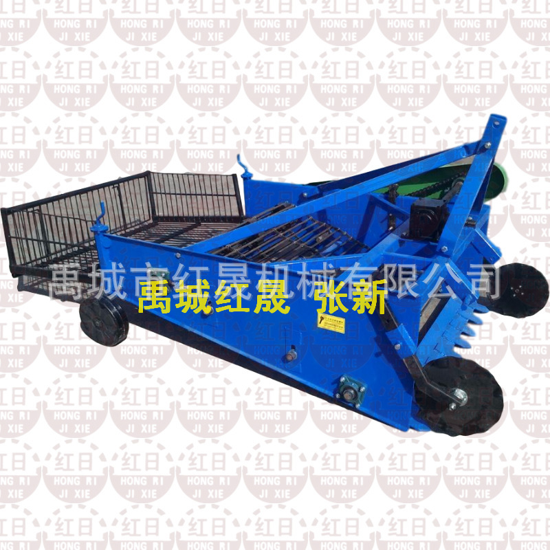 马铃薯收获犁 土豆收获机厂家供应 红日生产4U-1花生收获机