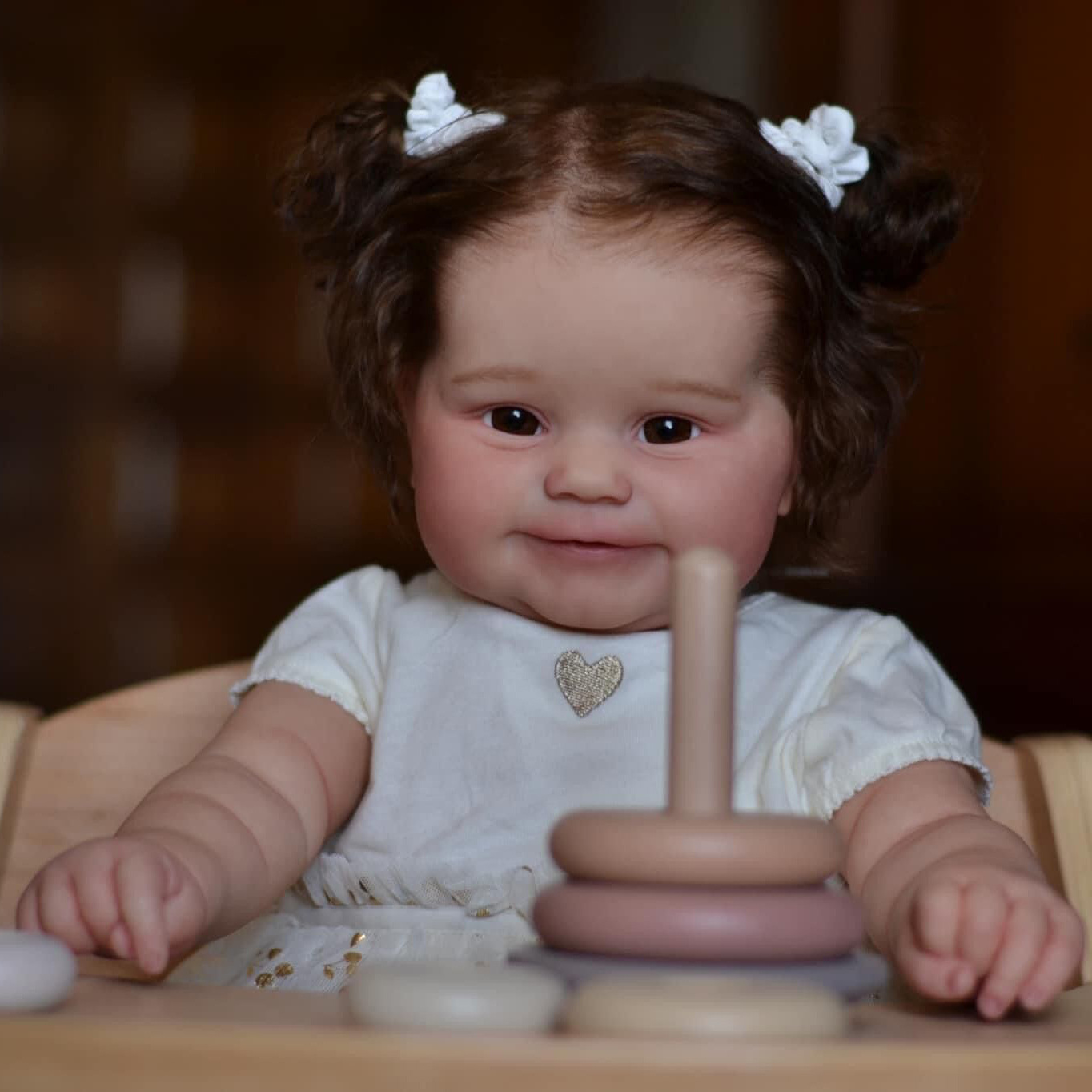 60cm muñeca de simulación hecha a mano de alta gama pintada exquisita muñeca de entrega transfronteriza entrega de una sola pieza